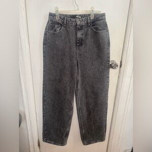 Women’s grey wide leg Jeans - size 28